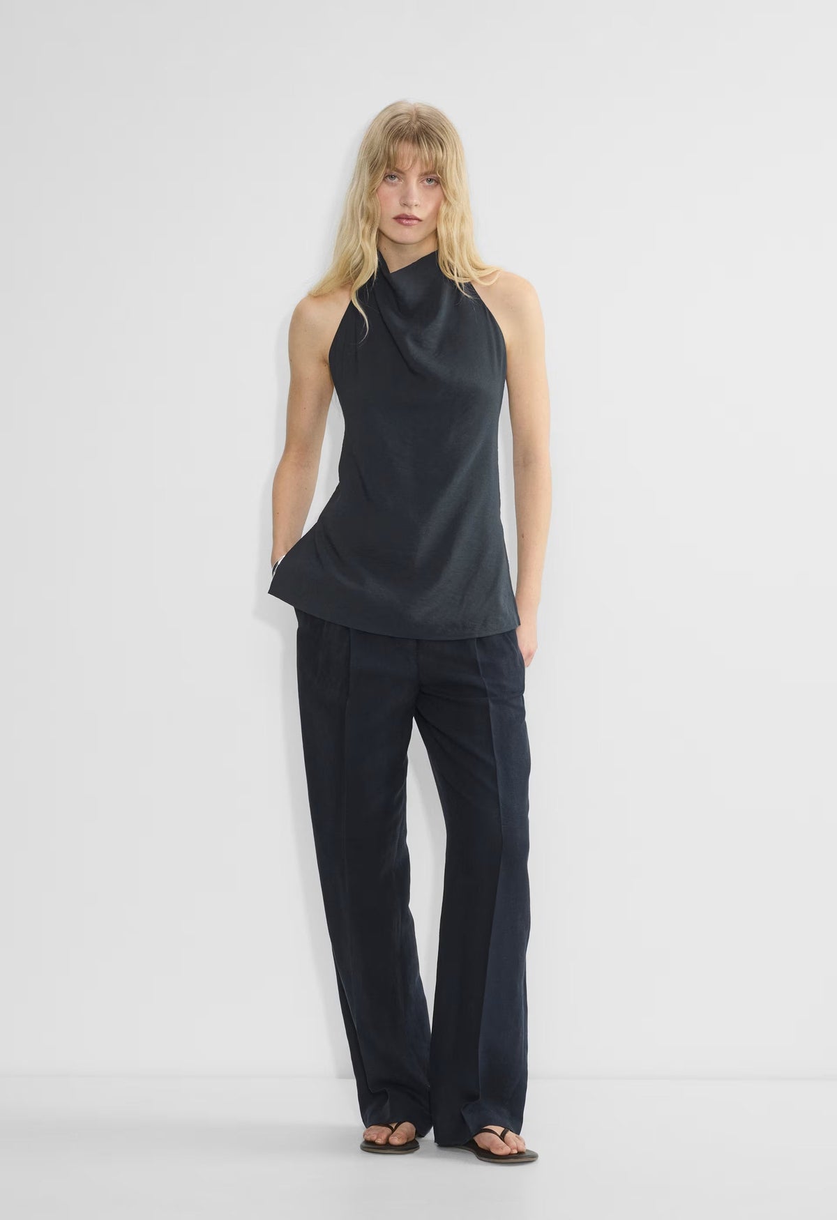 The Effortless Pant™ - CruiseLinen™ - DARK NIGHT NAVY
