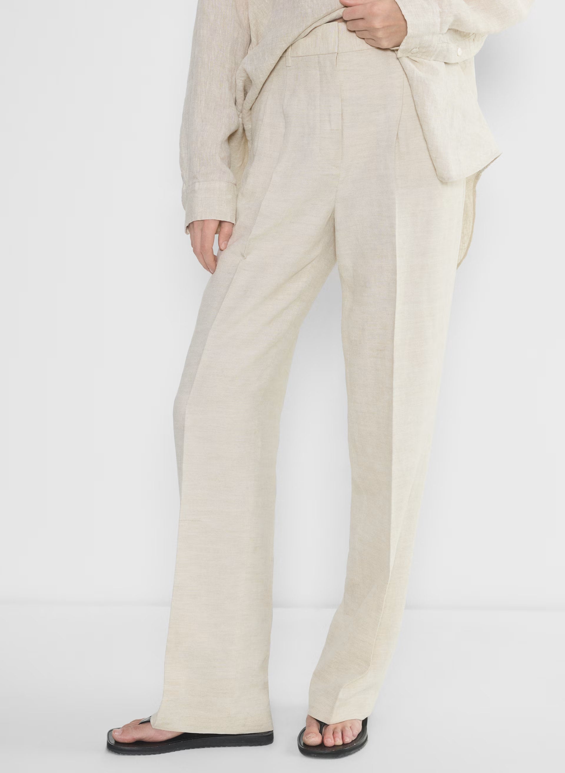 The Effortless Pant™ - CruiseLinen™ - NATURAL ECRU
