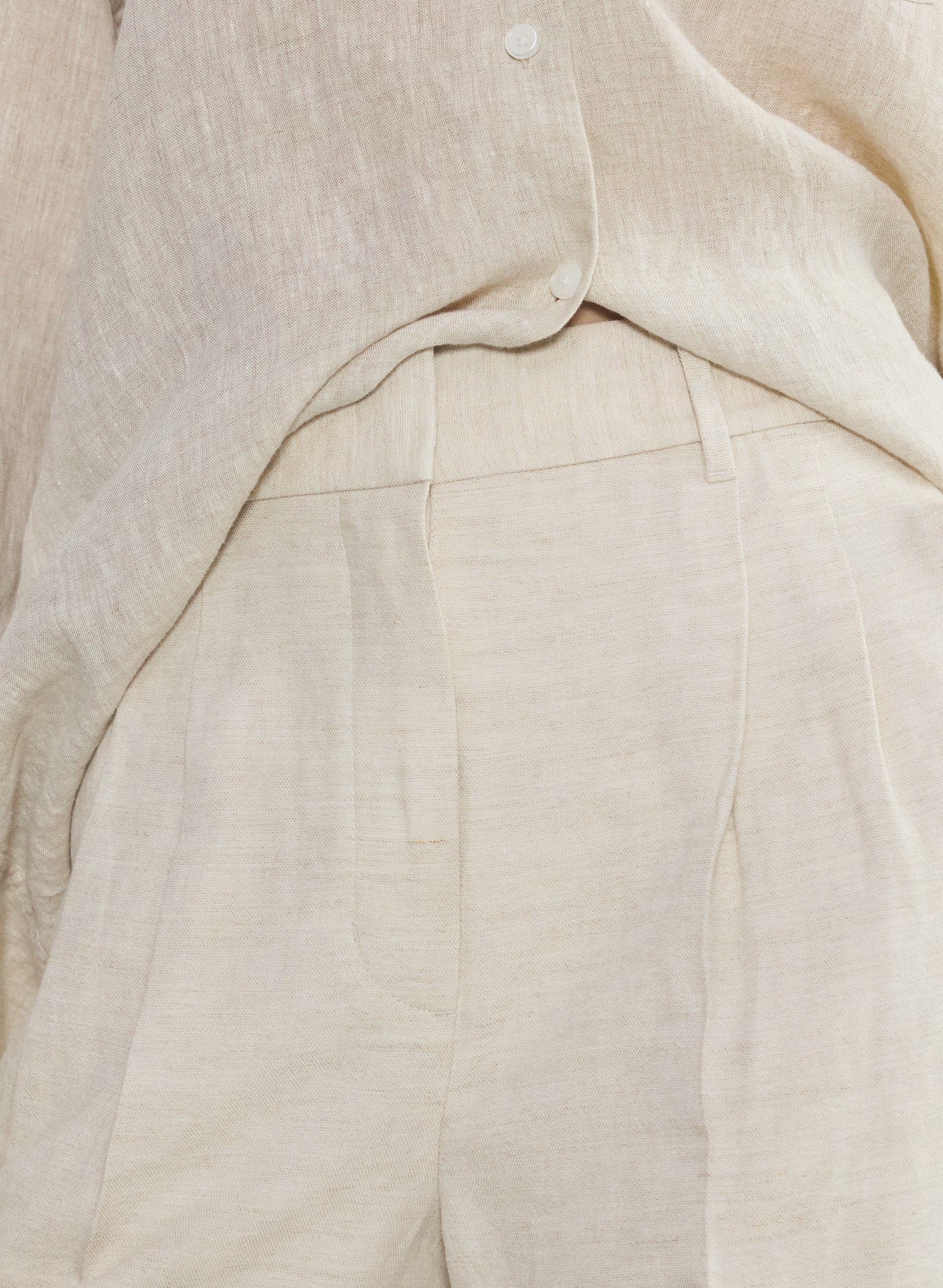 The Effortless Pant™ - CruiseLinen™ - NATURAL ECRU