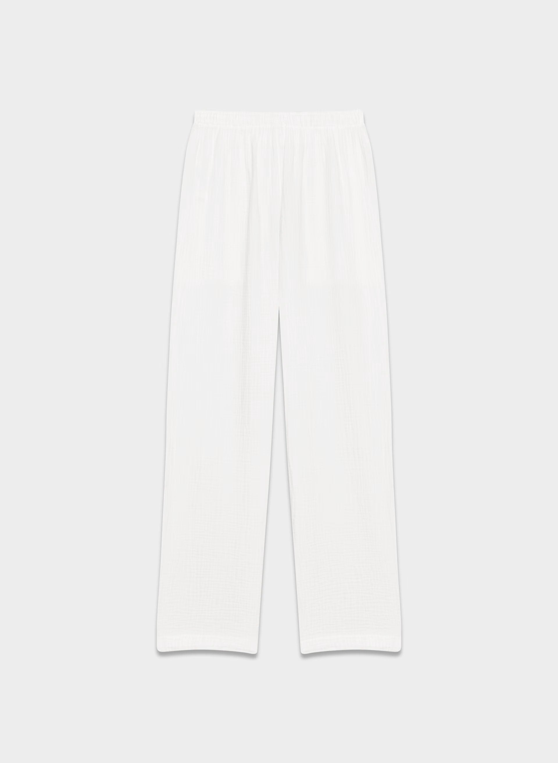 AirPlush Cotton™ Sail Pant - WHITE