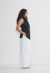 The Effortless Pant™ Curve-Fit - CruiseLinen™ - WHITE