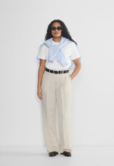 The Effortless Pant™ Curve-Fit - CruiseLinen™ - NATURAL ECRU