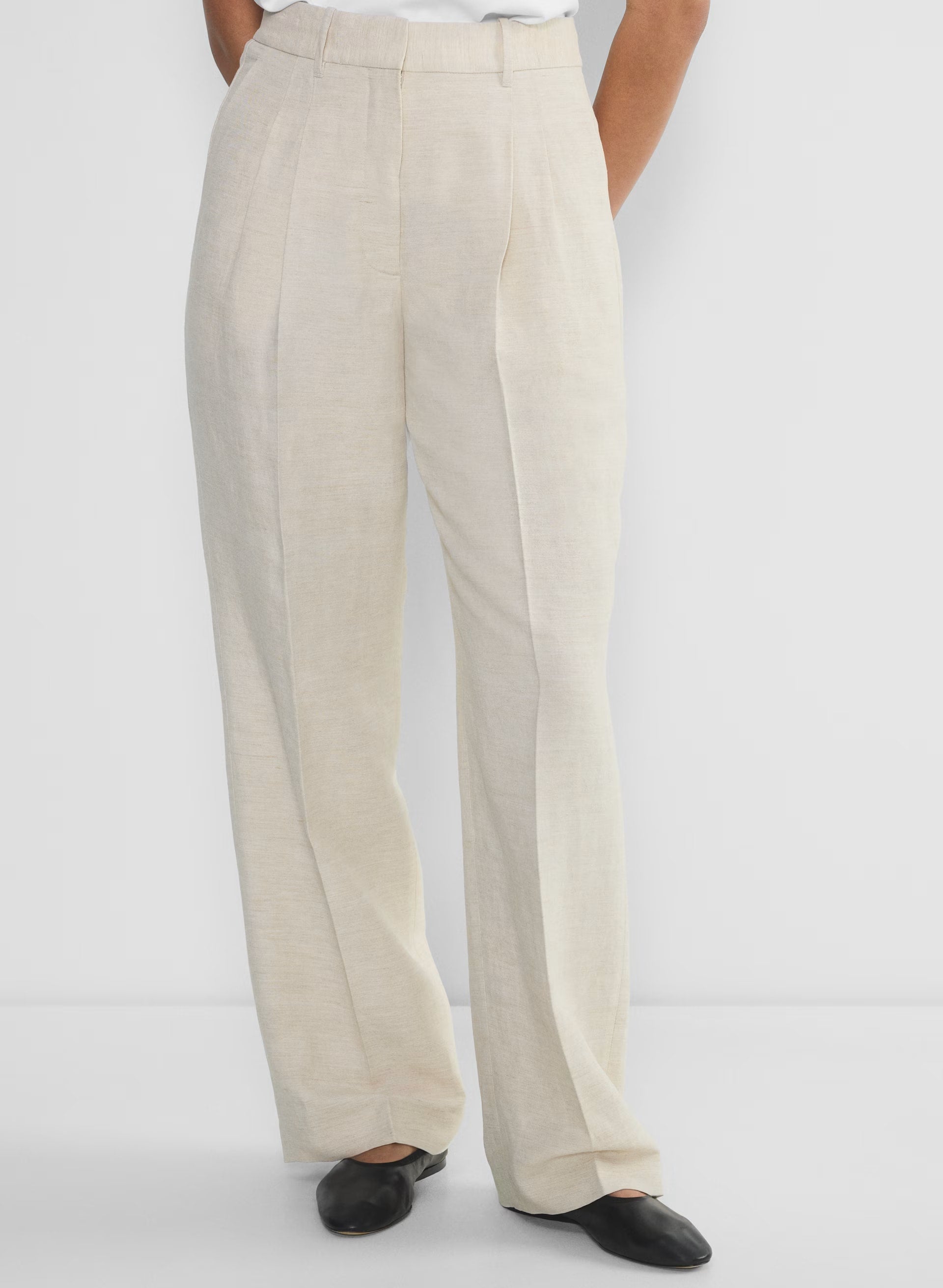 The Effortless Pant™ Curve-Fit - CruiseLinen™ - NATURAL ECRU