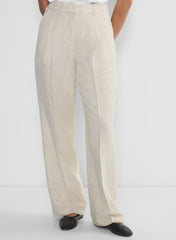 The Effortless Pant™ Curve-Fit - CruiseLinen™ - NATURAL ECRU