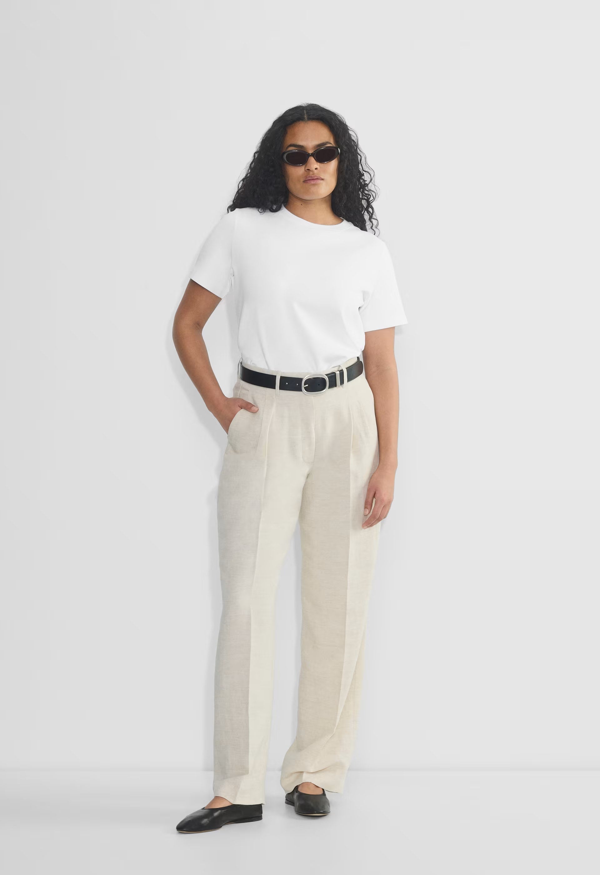 The Effortless Pant™ Curve-Fit - CruiseLinen™ - NATURAL ECRU