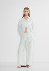 AirPlush Cotton™ Sail Pant - THEA STRP LT BR/FR BL