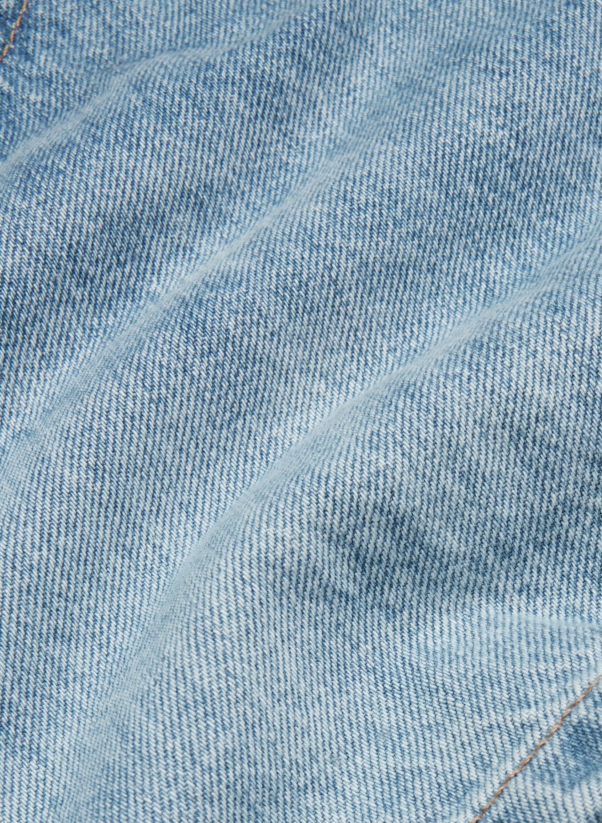 Denim Forum The ‘90s Vintage Micro Denim Skirt - 7 YRS BLEU TABOO