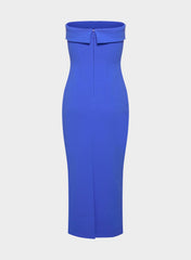 FigureKnit™ Eyecatcher Dress - JAZZ BLUE