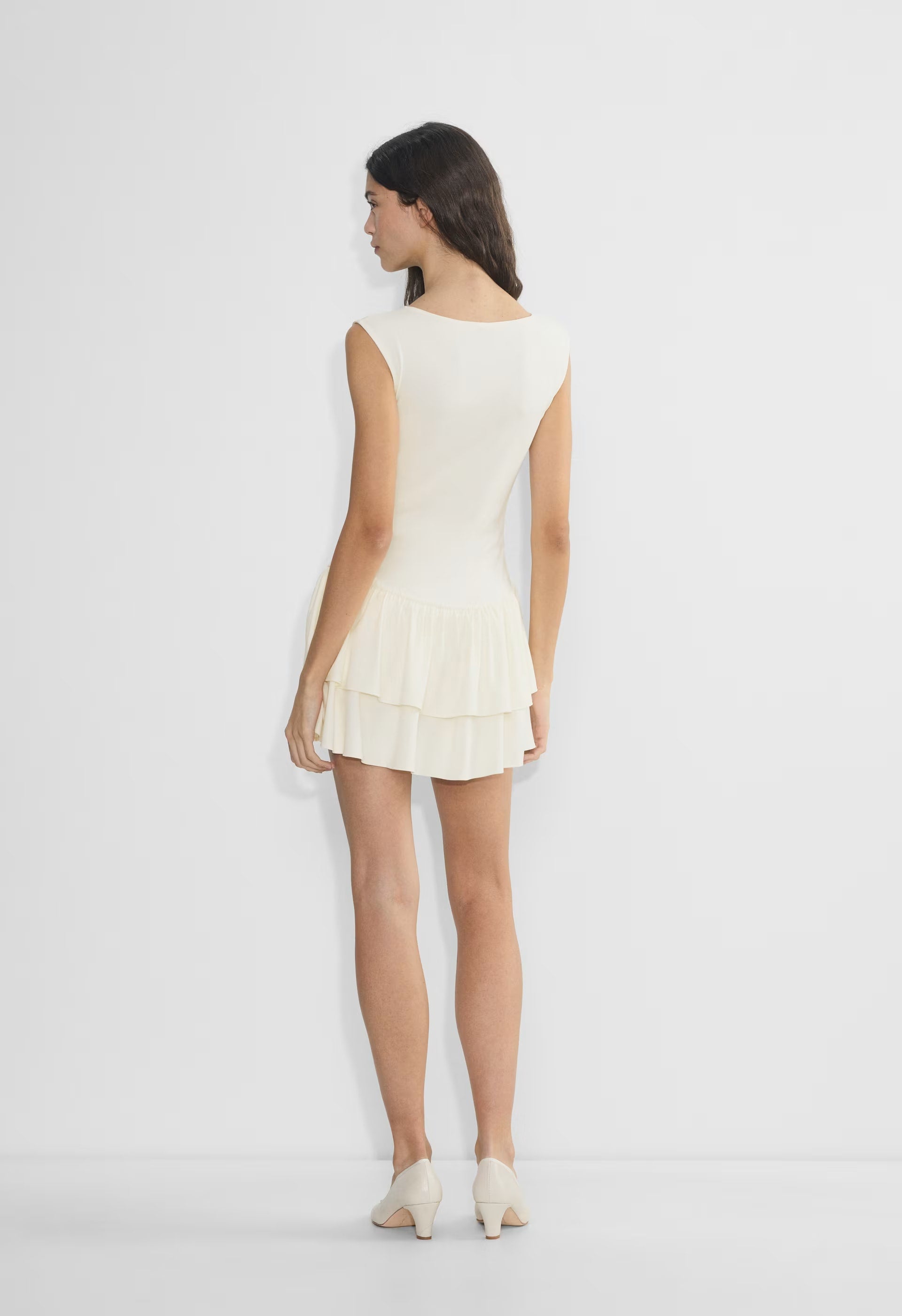 GoodLux Bloomsbury Dress - LIGHT BIRCH