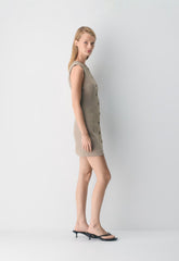 Regal Dress - Crepette™ - NOMAD TAUPE