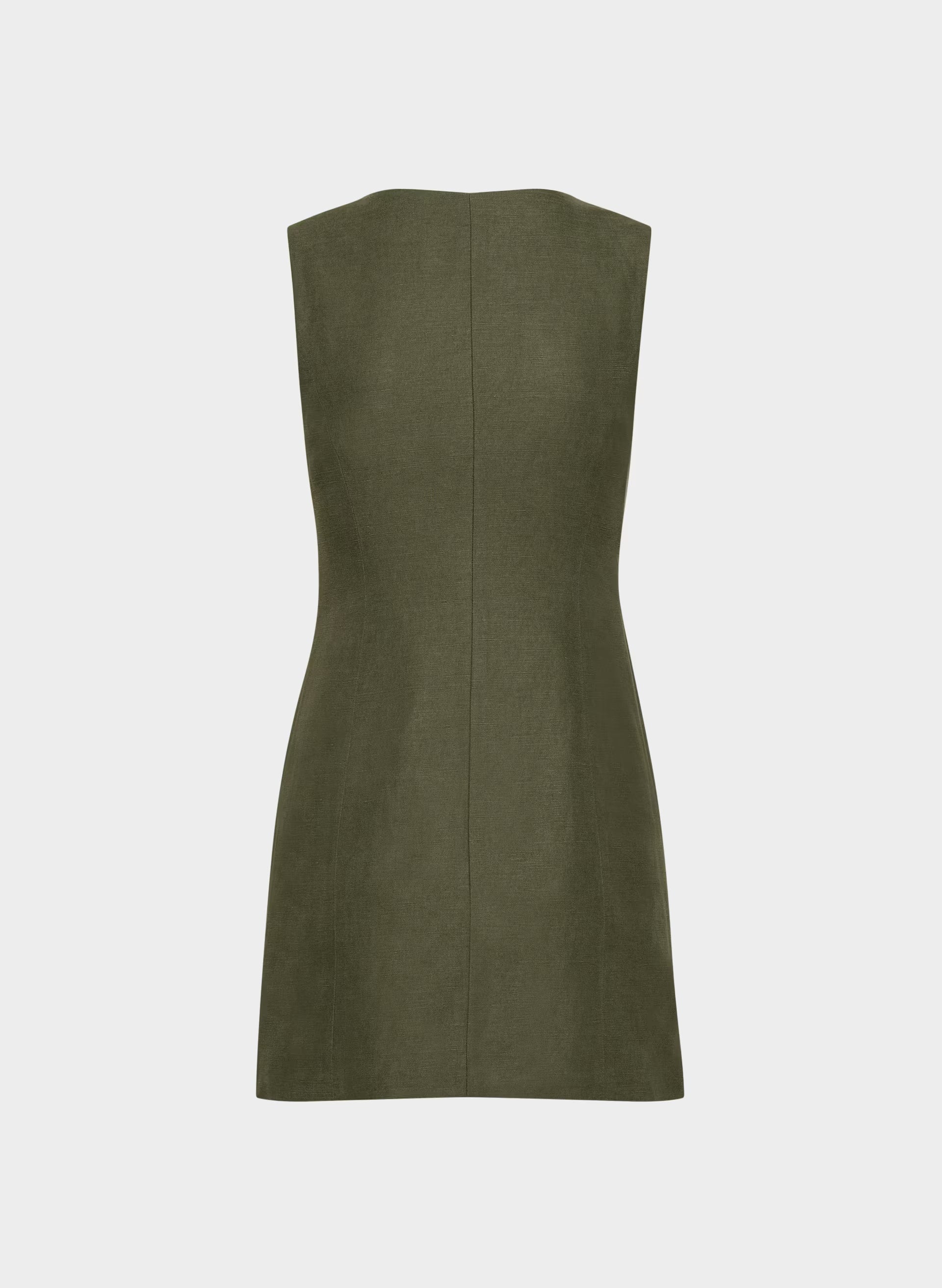 CruiseLinen™ Aria Dress - DARK OLIVE