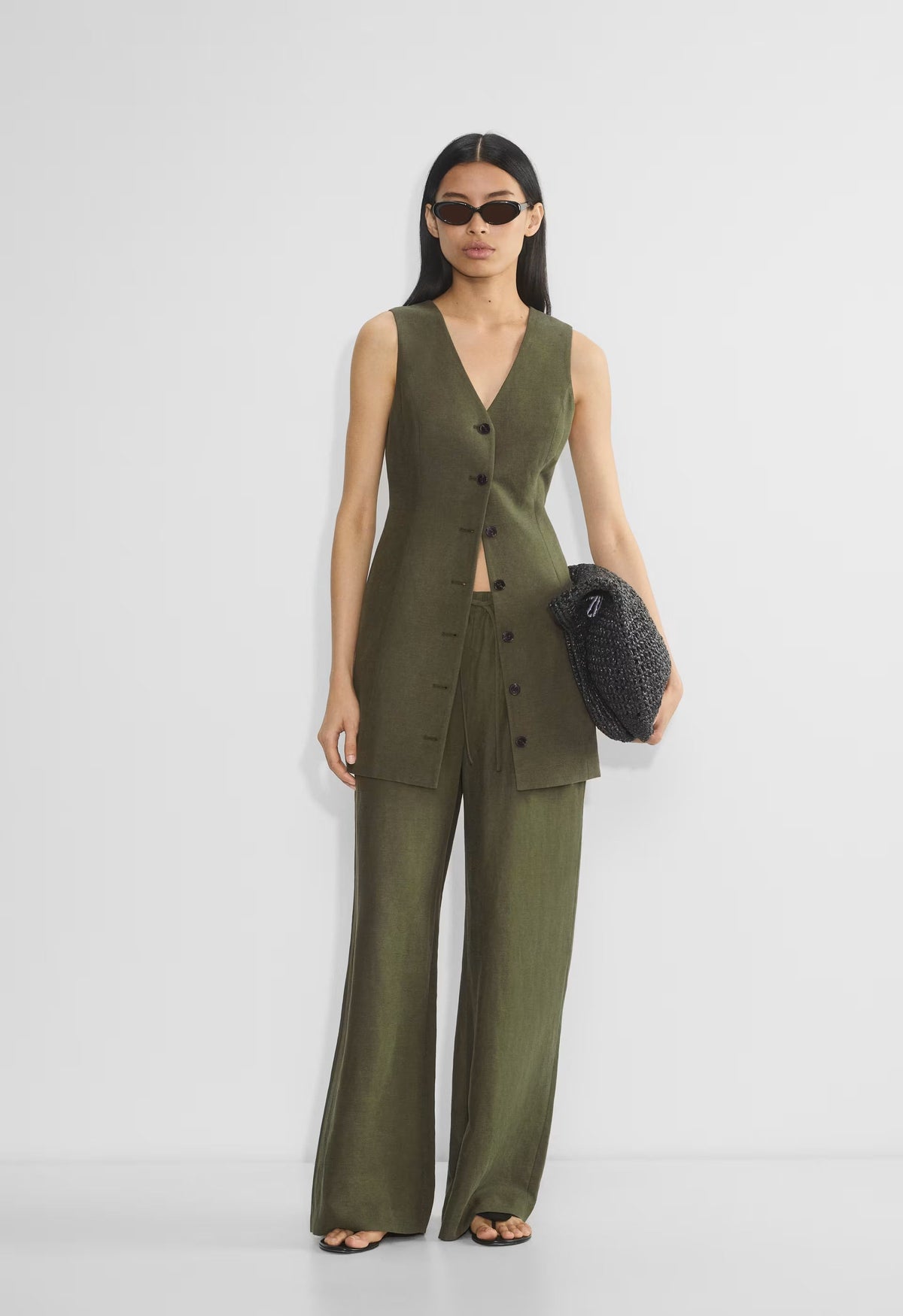 CruiseLinen™ Aria Dress - DARK OLIVE