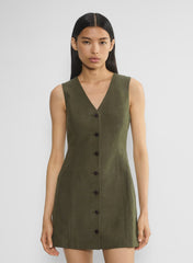 CruiseLinen™ Aria Dress - DARK OLIVE