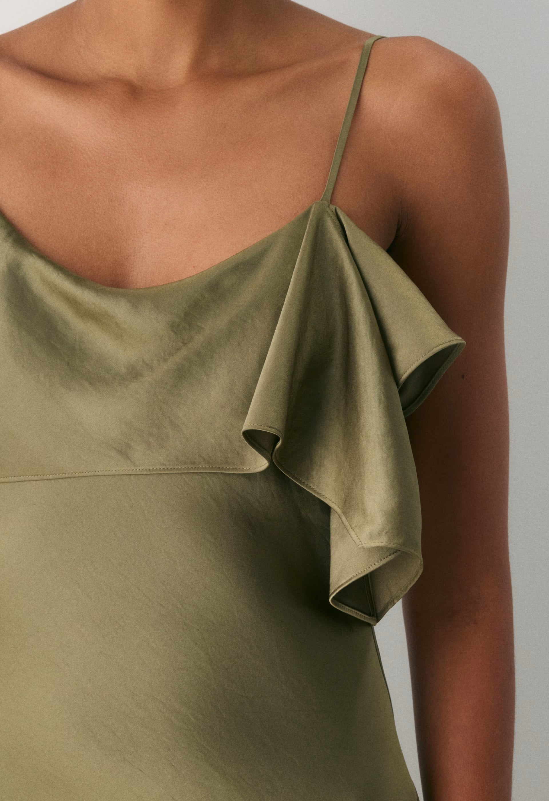 Cannelle Satin Dress - TART PINK