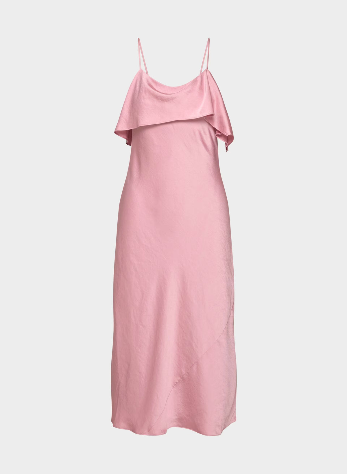 Cannelle Satin Dress - TART PINK