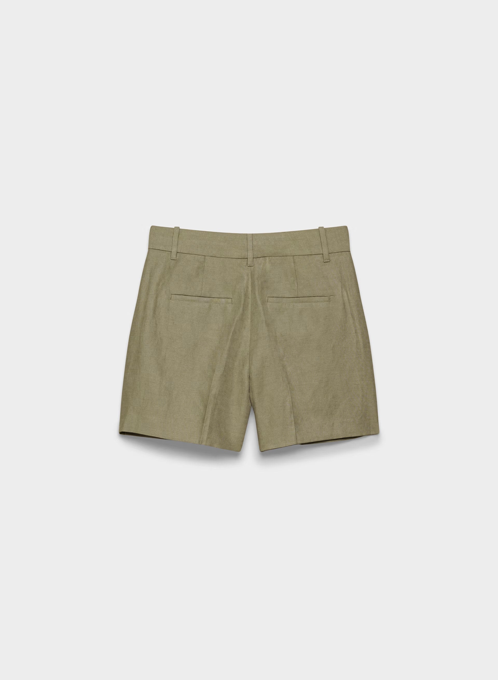 The Effortless Short™ Mid-Thigh - CruiseLinen™ - SUNDRIED OLIVE