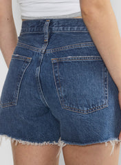 AGOLDE Parker Long Jean Short - CAUTION