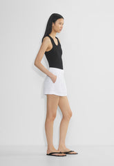 The Effortless Short™ Mini - CruiseLinen™ - WHITE