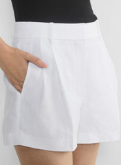 The Effortless Short™ Mini - CruiseLinen™ - WHITE