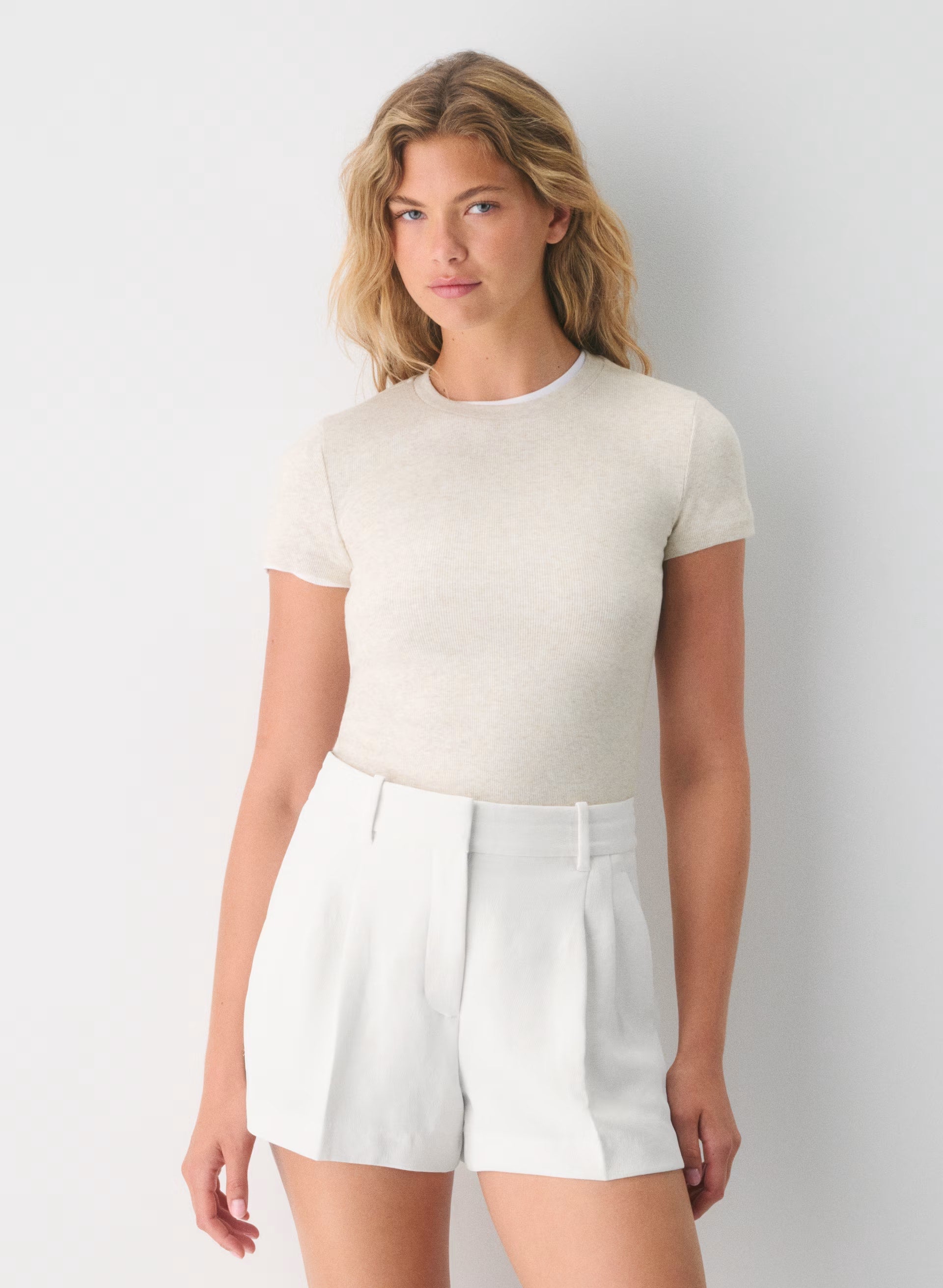 The Effortless Short™ Curve-fit Mini - Crepette™ - LIGHT BIRCH