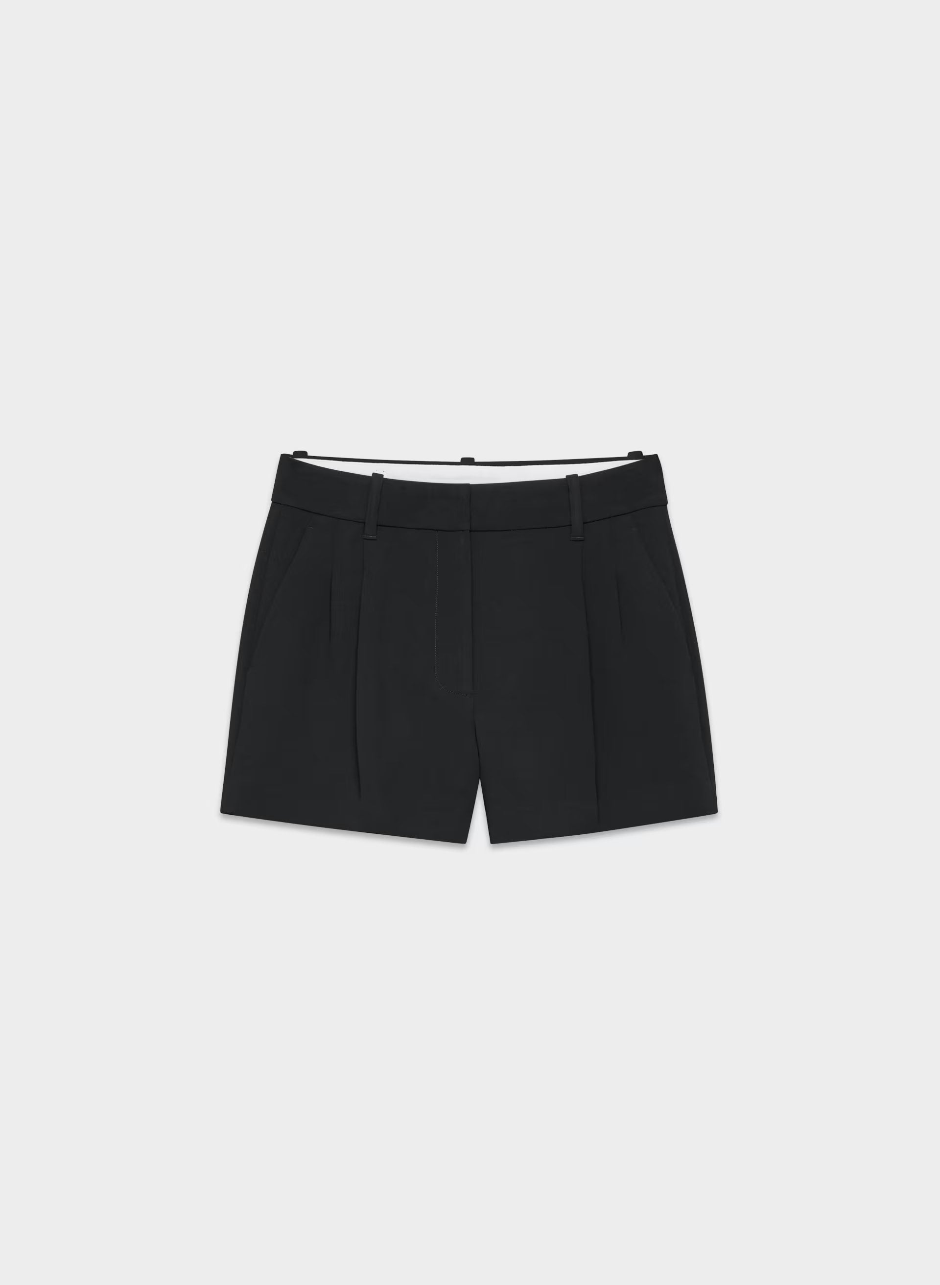 The Effortless Short™ Curve-fit Mini - Crepette™ - BLACK