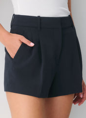 The Effortless Short™ Curve-fit Mini - Crepette™ - DARK NIGHT NAVY