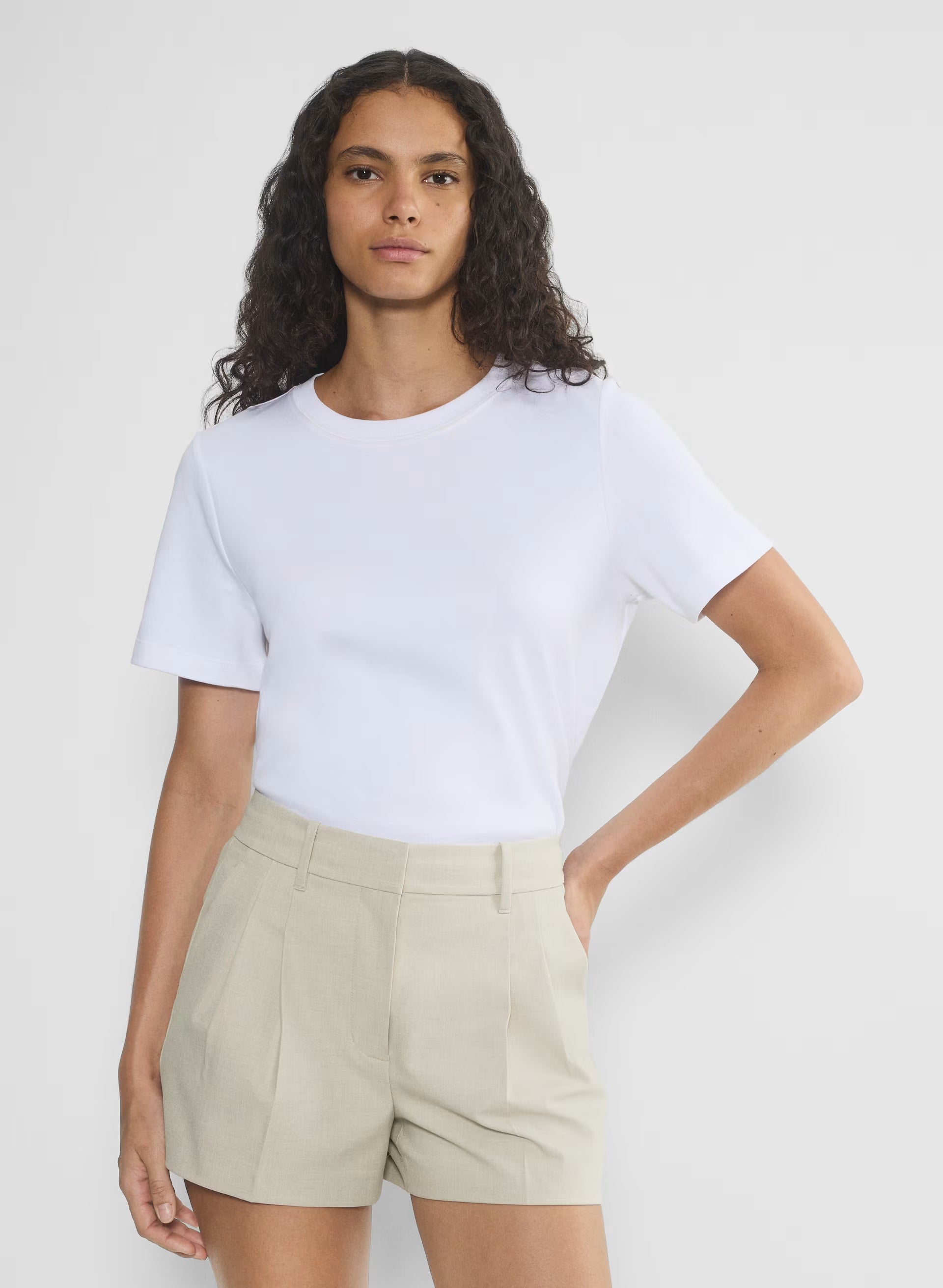 The Effortless Short™ Mini - Eversential™ Light - HEATHER MATTE PEARL