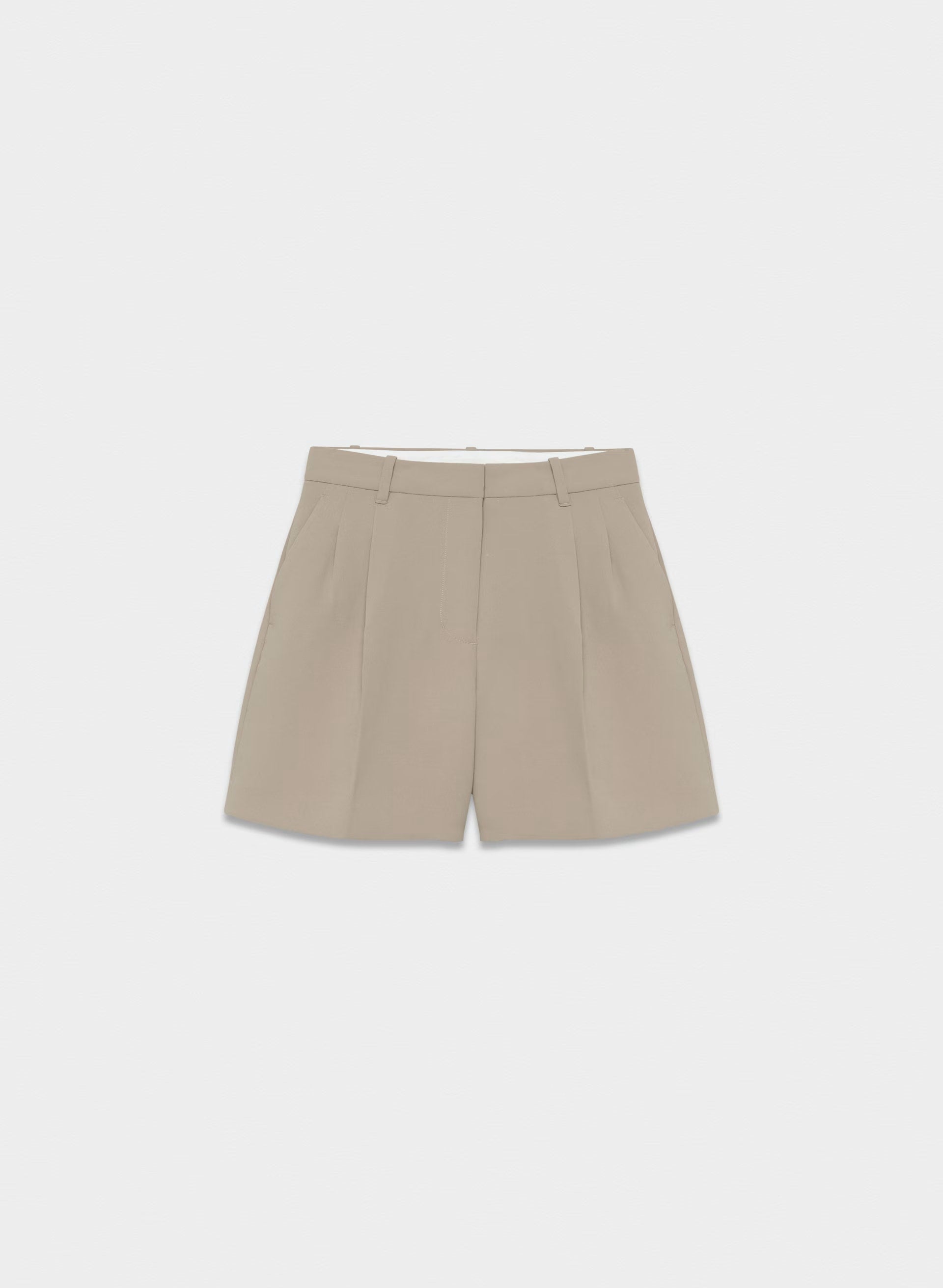 The Effortless Short™ Mid-Thigh - Crepette™ - NOMAD TAUPE