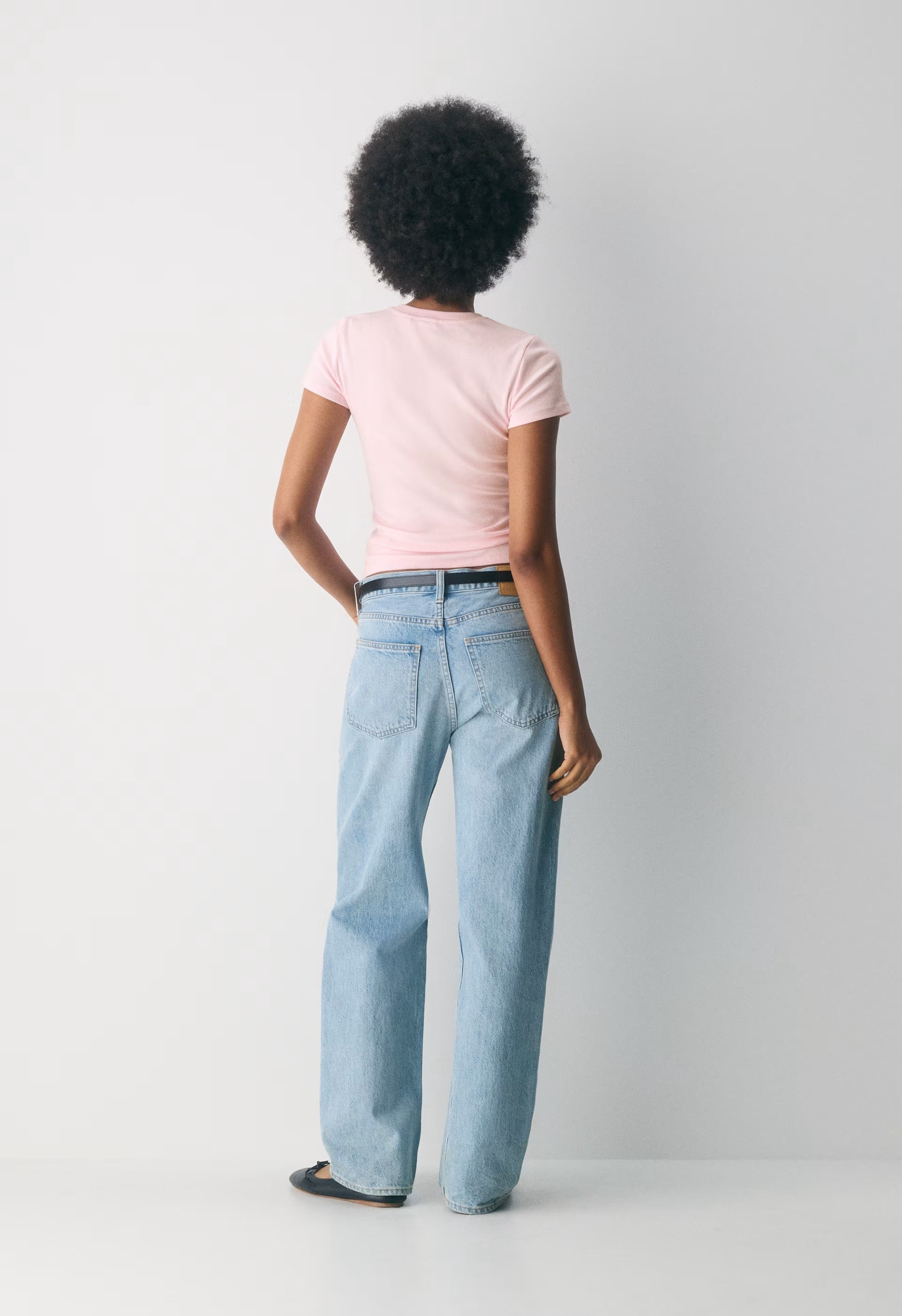 HomeStretch™ Rib Tune T-Shirt - VILLA PINK