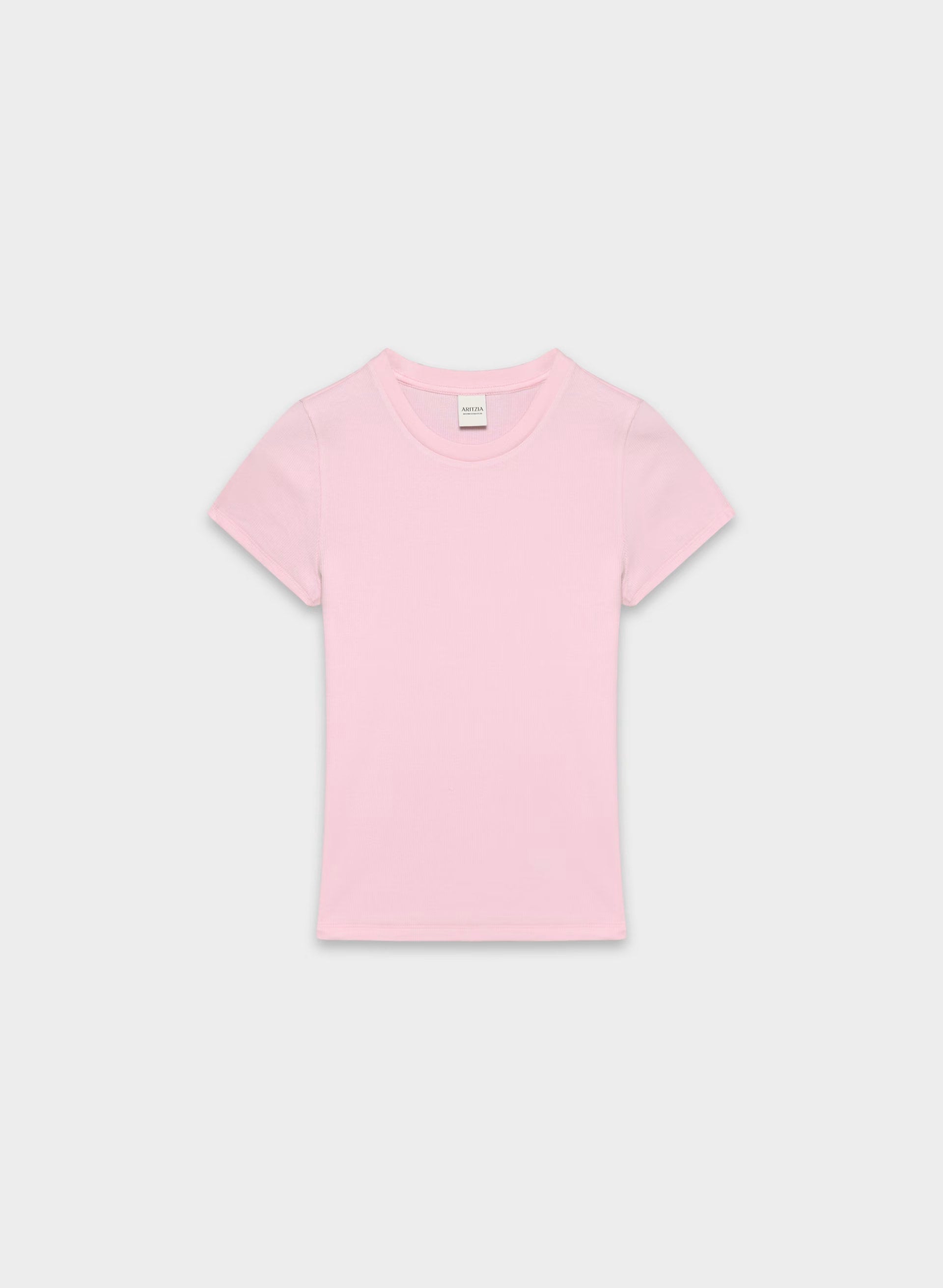 HomeStretch™ Rib Tune T-Shirt - MILKSHAKE PINK