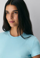 HomeStretch™ Rib Tune T-Shirt - PANORAMA BLUE