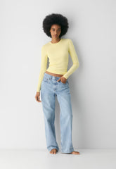 HomeStretch™ Rib Solo Longsleeve - LEMONADE
