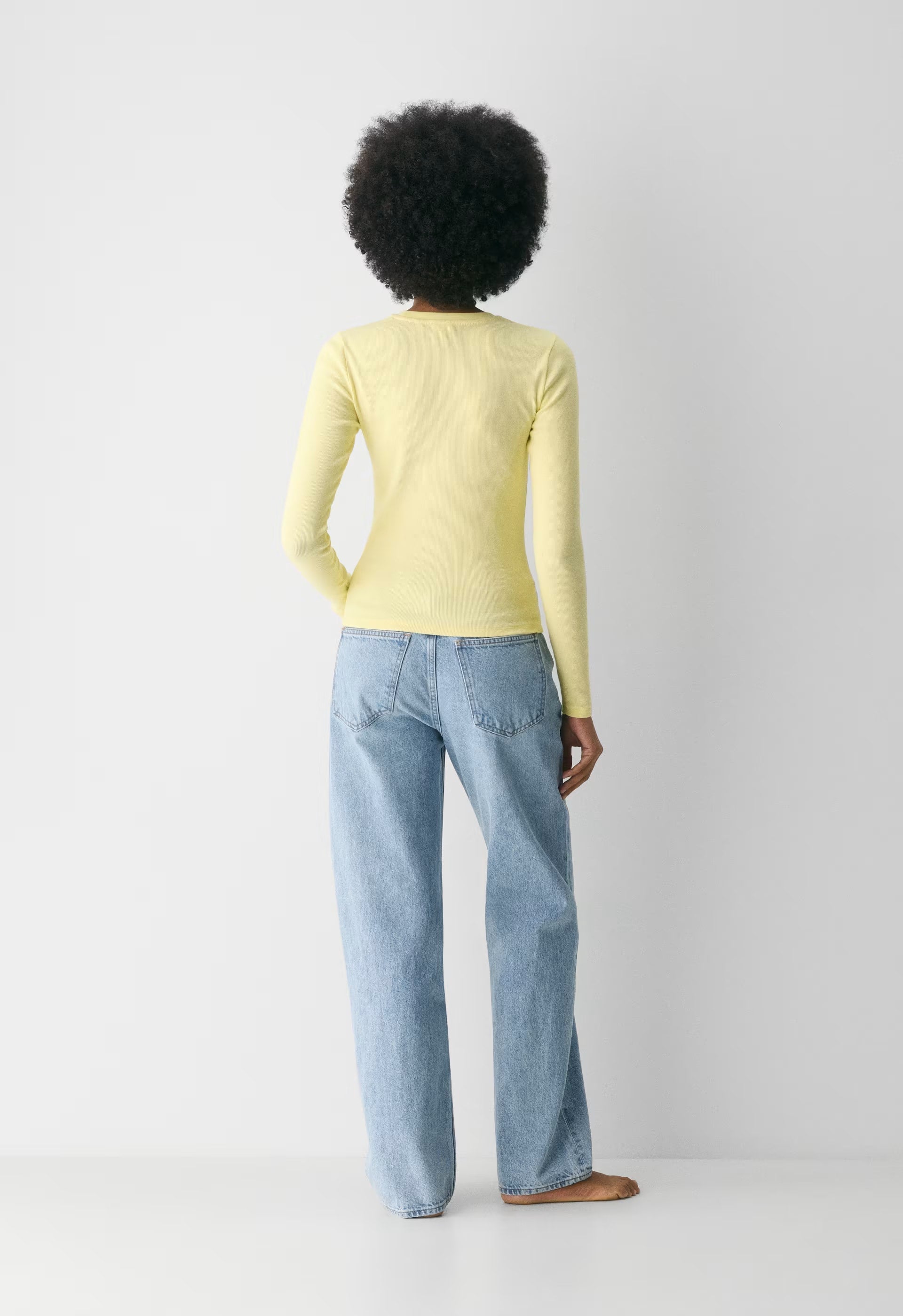 HomeStretch™ Rib Solo Longsleeve - LEMONADE