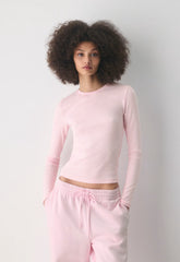 HomeStretch™ Rib Solo Longsleeve - VILLA PINK