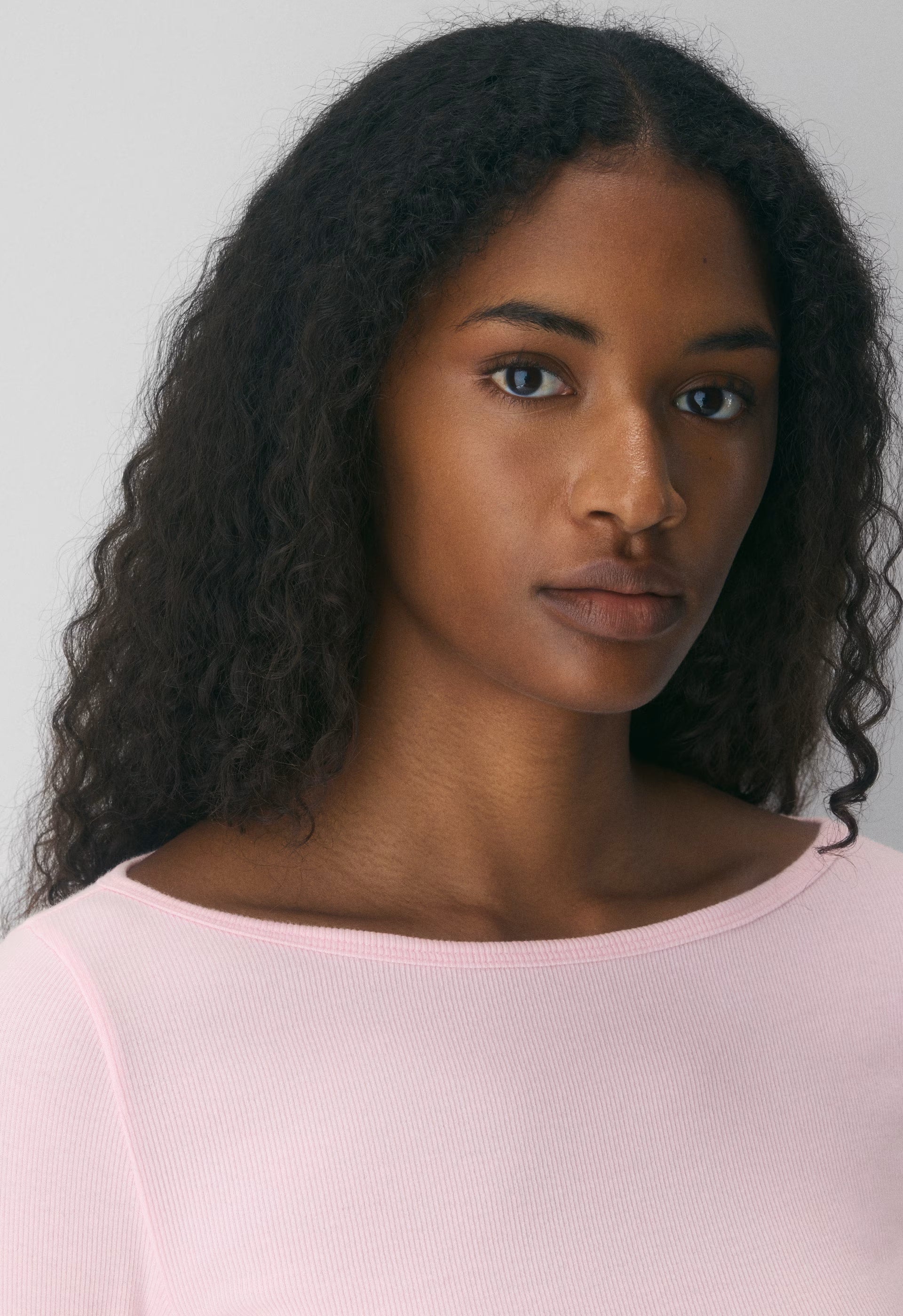 HomeStretch™ Rib Airwave Longsleeve - VILLA PINK