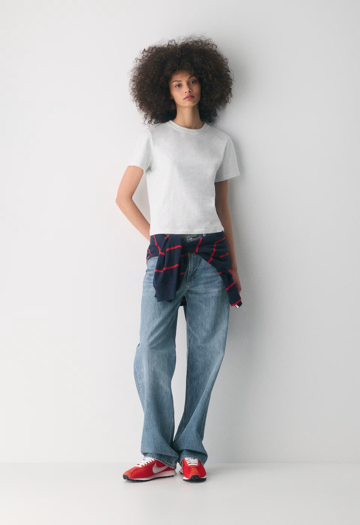 All-Time T-Shirt - HEATHER CLOUD WHITE