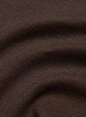 HomeStretch™ Rib Frequency Waist Tank - RICH MOCHA BROWN