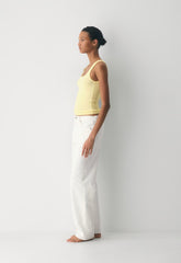 HomeStretch™ Rib Frequency Tank - LEMONADE