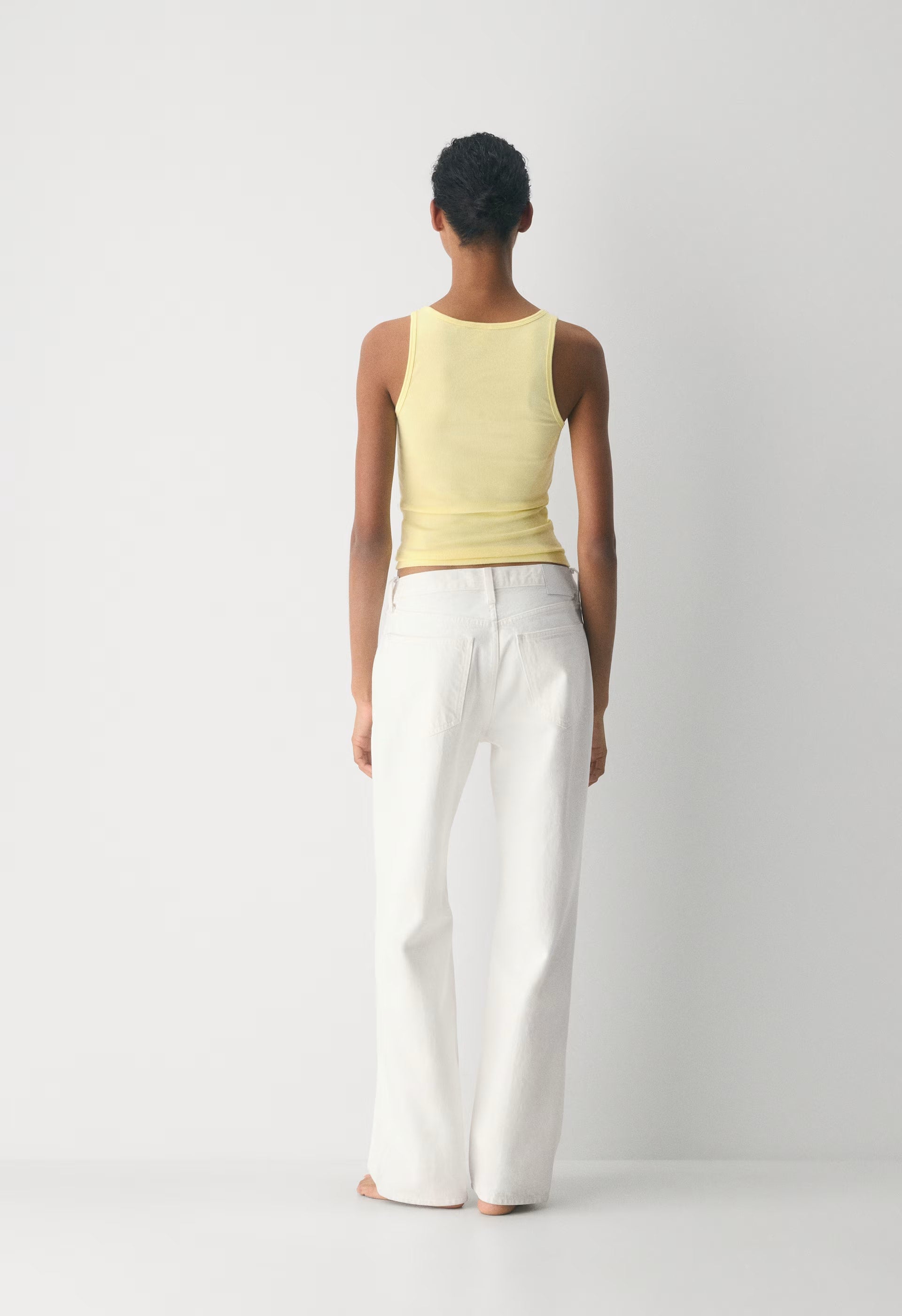 HomeStretch™ Rib Frequency Tank - LEMONADE