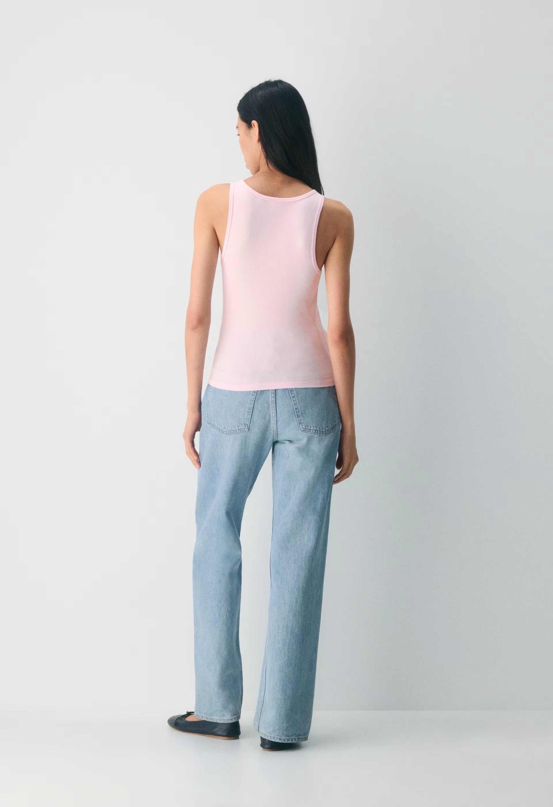 HomeStretch™ Rib Frequency Tank - VILLA PINK