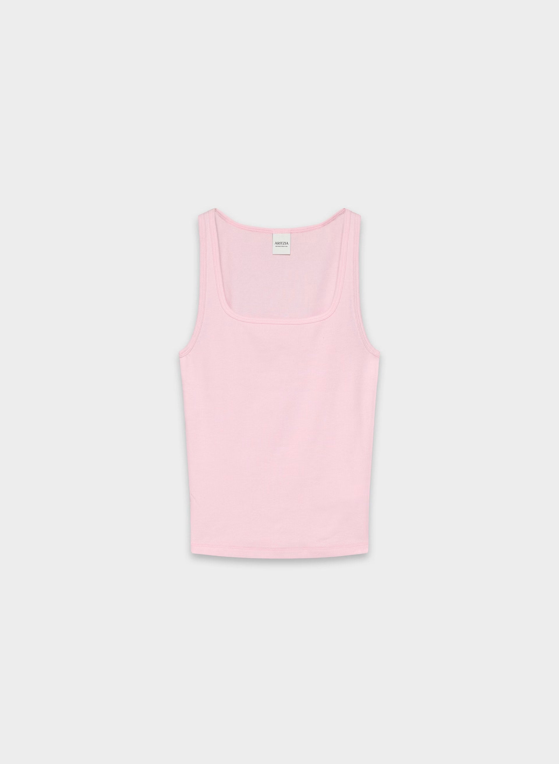 HomeStretch™ Rib Frequency Tank - MILKSHAKE PINK