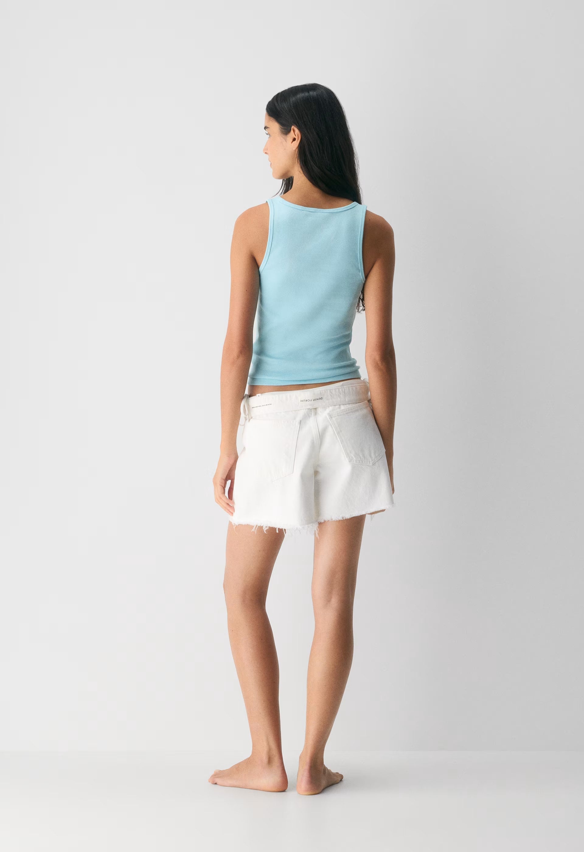 HomeStretch™ Rib Frequency Tank - PANORAMA BLUE