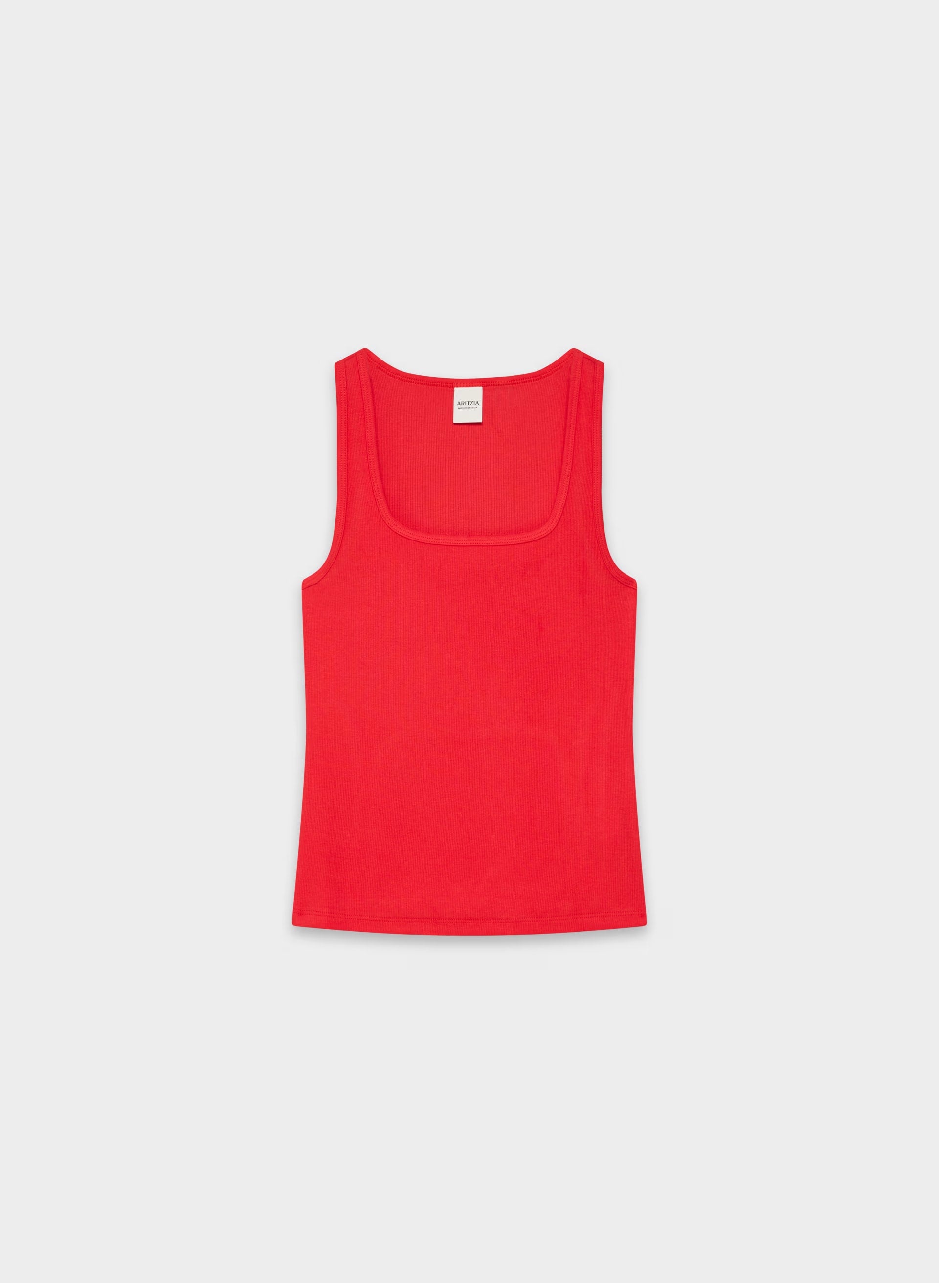 HomeStretch™ Rib Frequency Tank - CHERRYBOMB RED