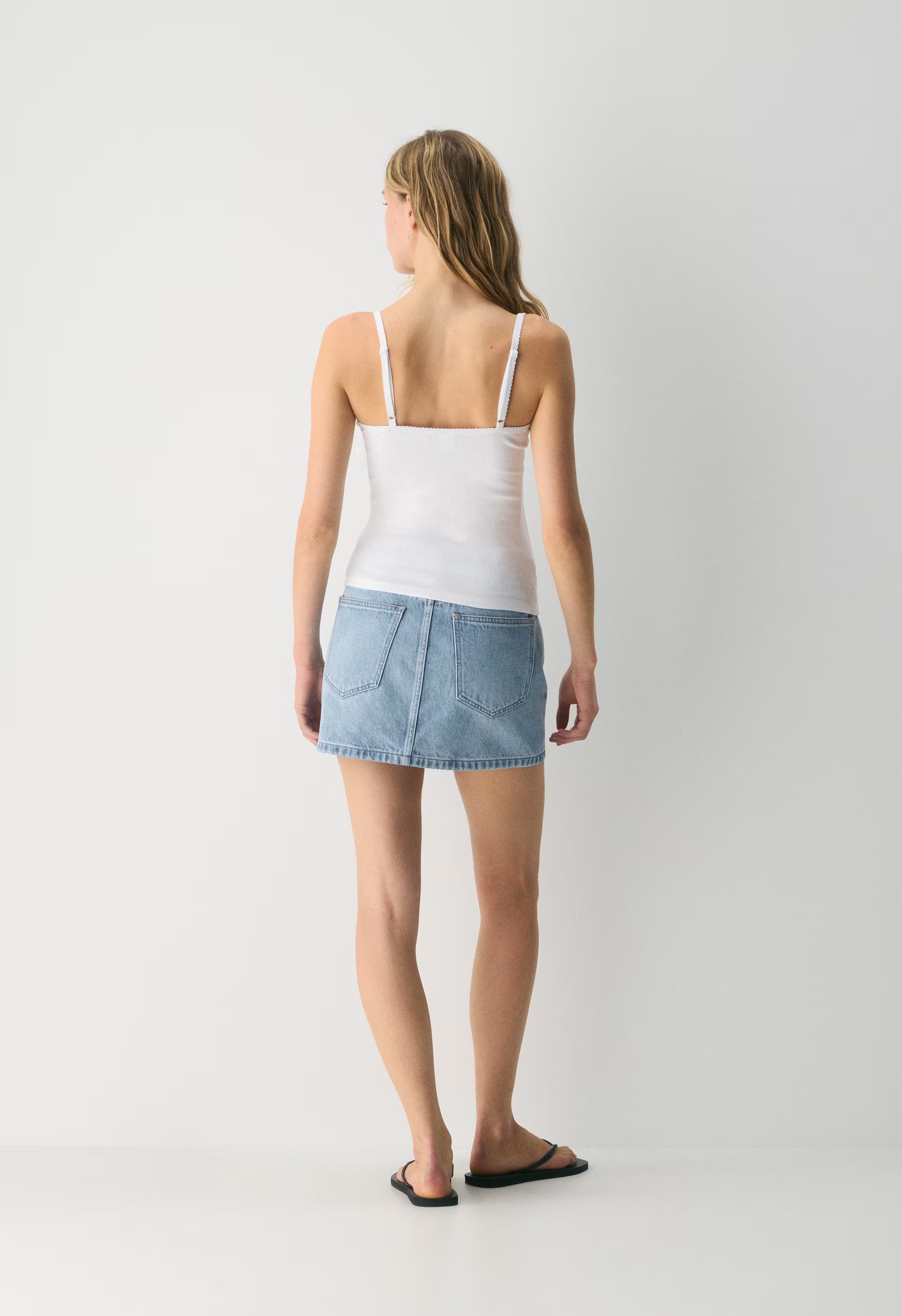HomeStretch™ Rib Minded Cami Tank - WHITE