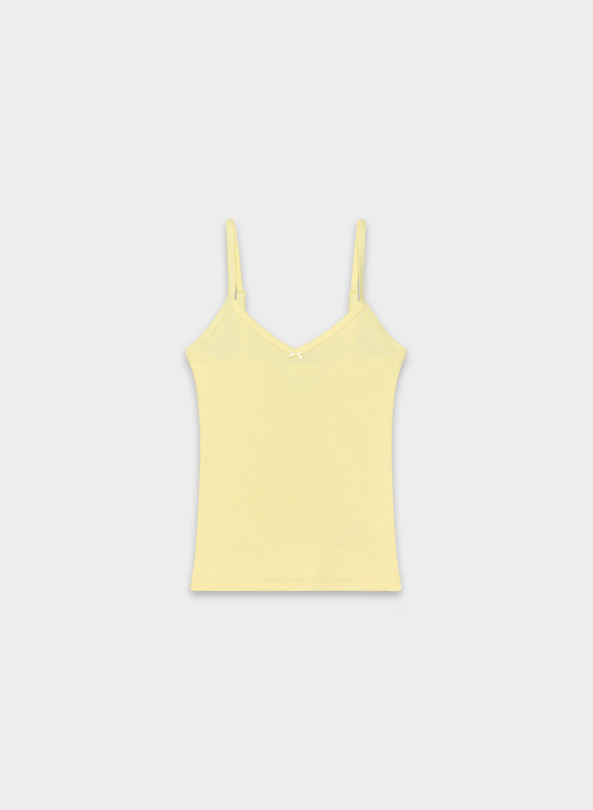HomeStretch™ Rib Minded Cami Tank - LEMONADE