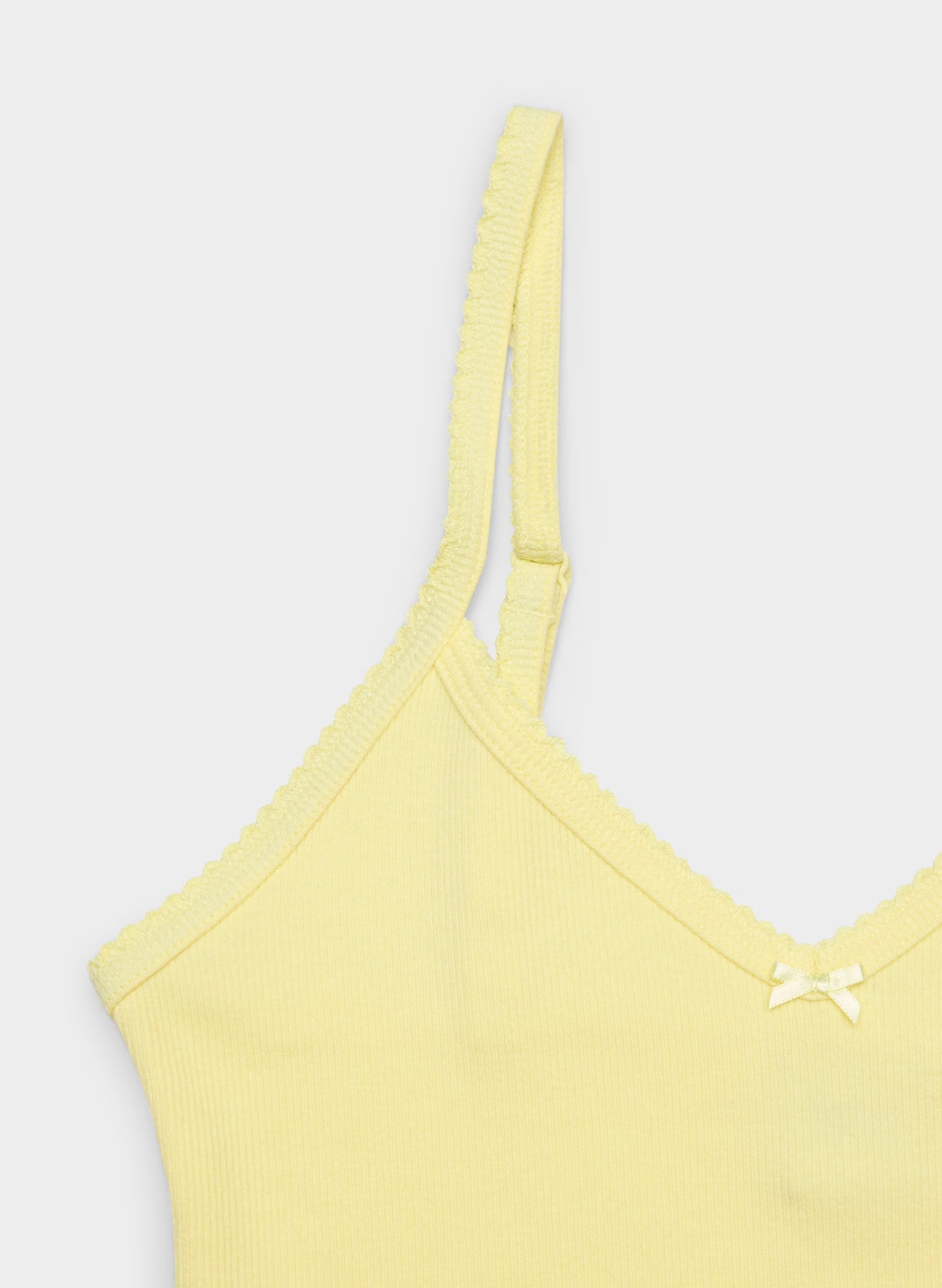 HomeStretch™ Rib Minded Cami Tank - LEMONADE