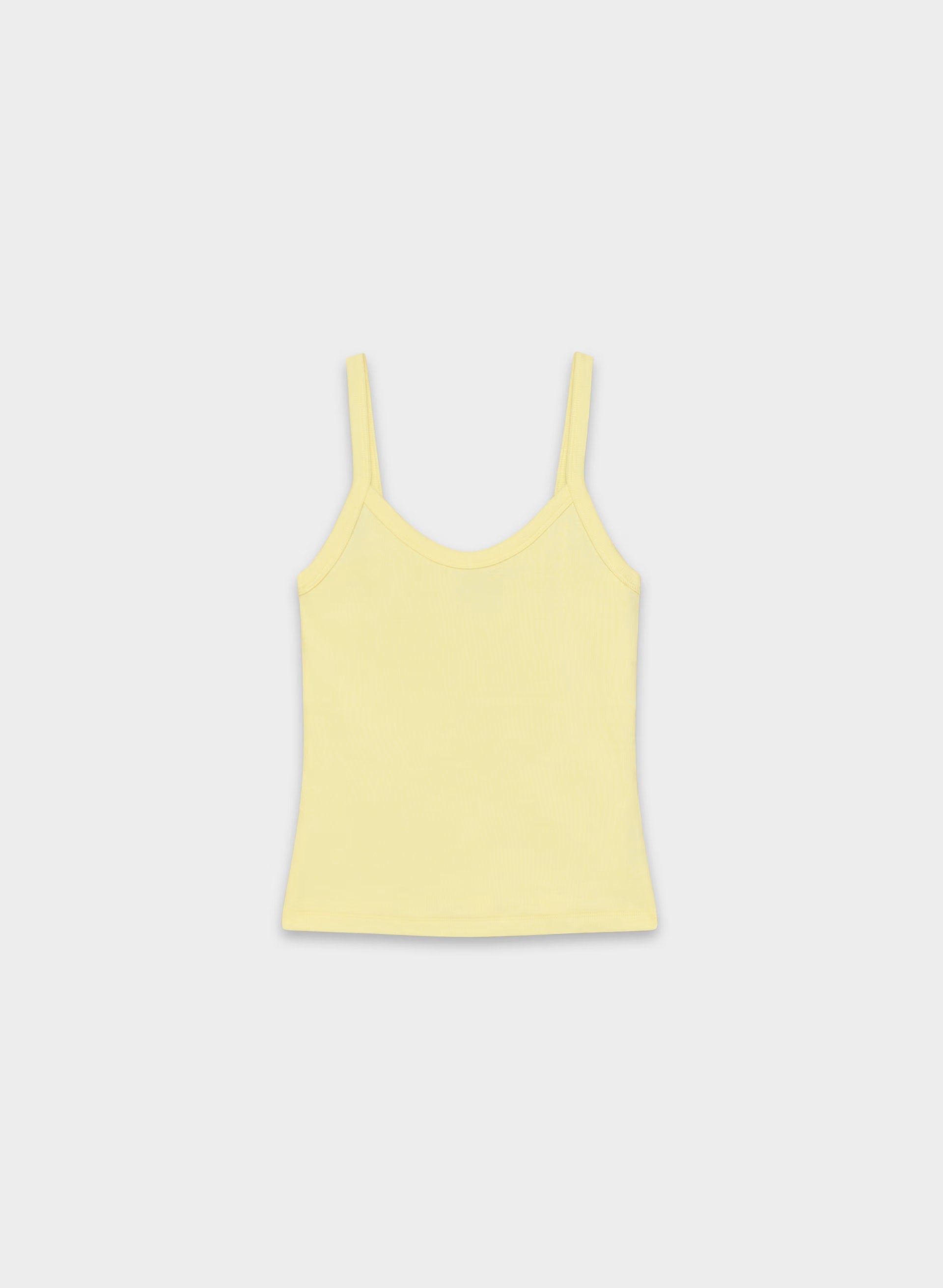 HomeStretch™ Rib Spectrum Cami Tank - LEMONADE