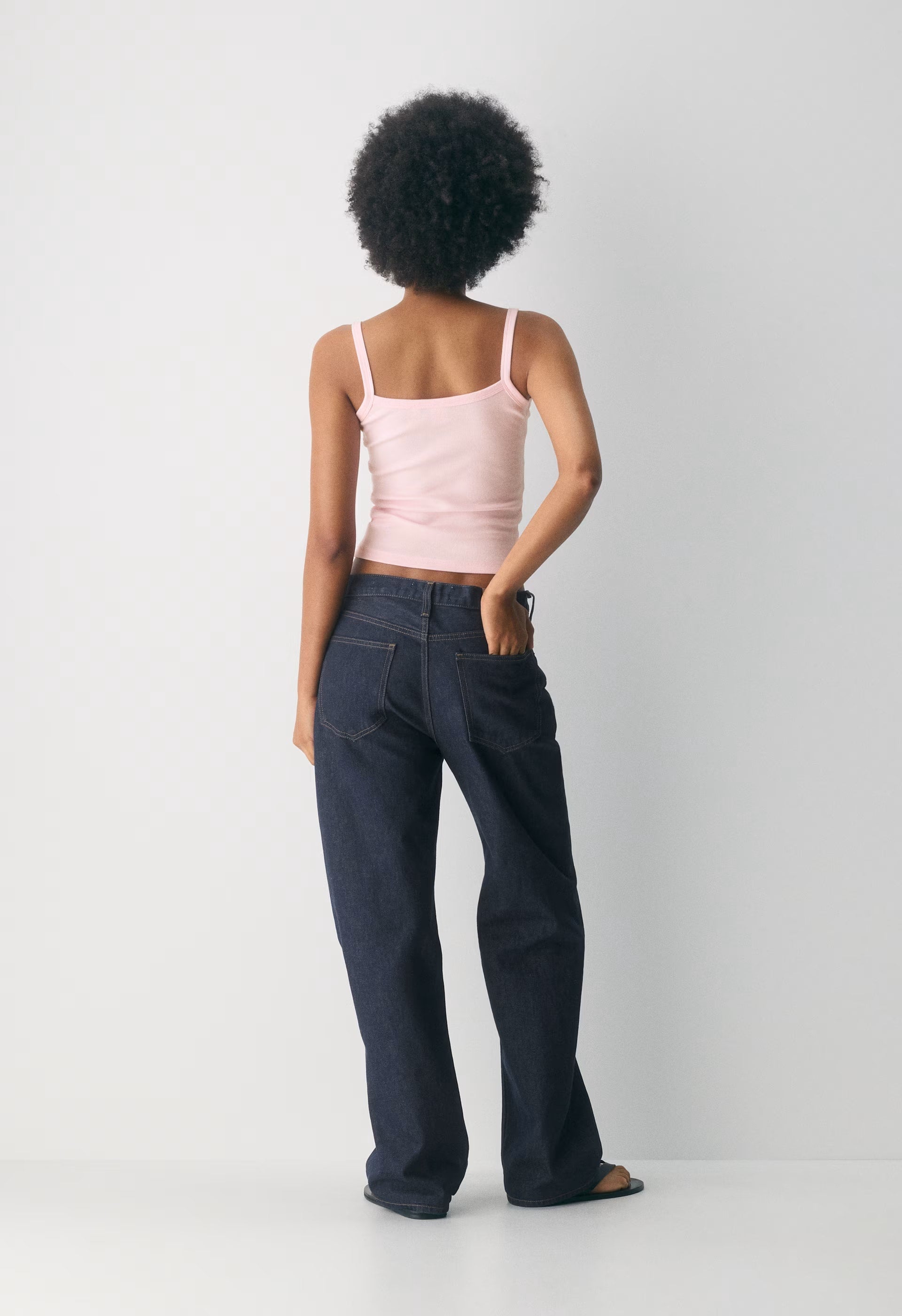 HomeStretch™ Rib Spectrum Cami Tank - VILLA PINK
