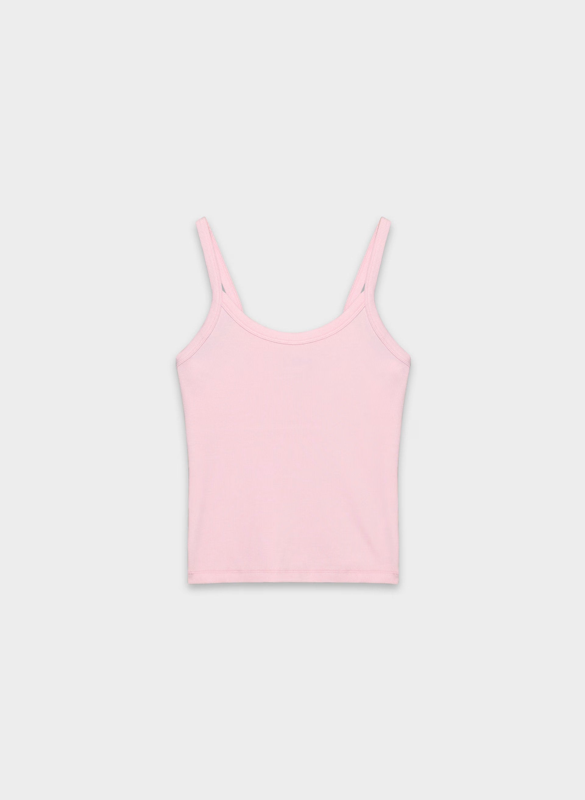 HomeStretch™ Rib Spectrum Cami Tank - MILKSHAKE PINK