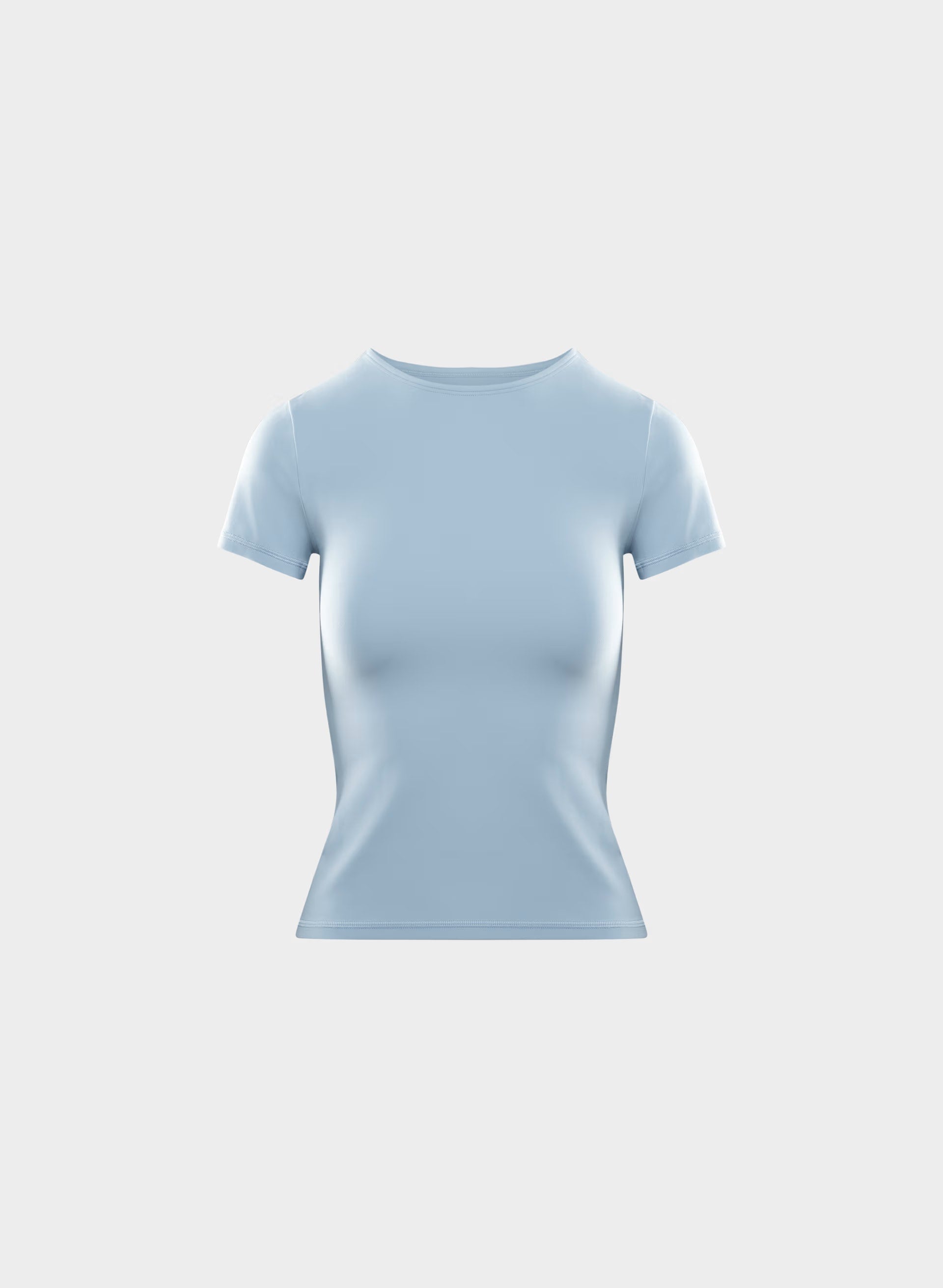 BUTTER Essential T-Shirt - RIPPLE BLUE